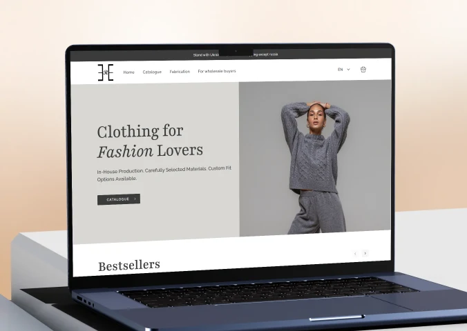 ERE Clothing online store by AvanTech
